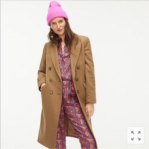 Jcrew Topcoat in wool-cashmere Size P2
